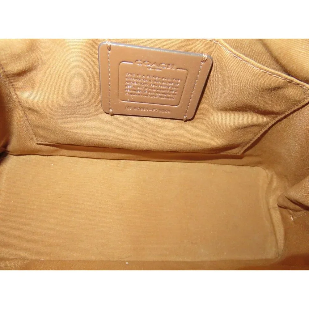 Coach 2019 Lizard Embossed Leather Mini Sierra Crossbody Dome Satchel